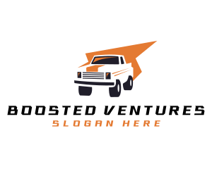 Pickup Car Automobile logo design