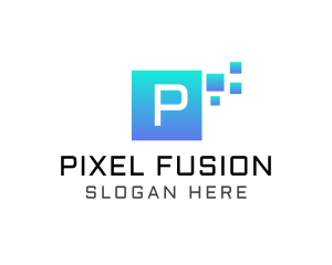 Digital Pixels Software App logo design