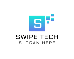 Digital Pixels Software App logo design