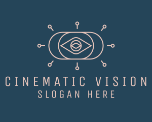 Mystical Fortune Teller Eye logo design