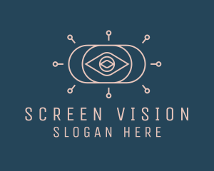 Mystical Fortune Teller Eye logo design