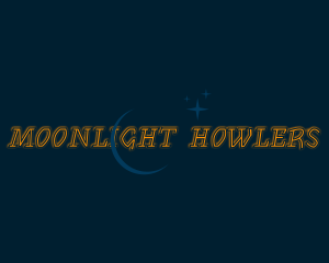 Neon Moonlight Glow logo design