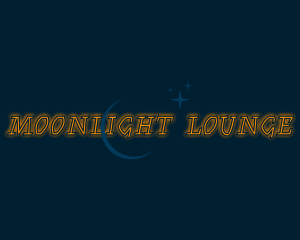 Neon Moonlight Glow logo design