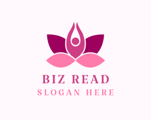 Wellness Lotus Spa logo design