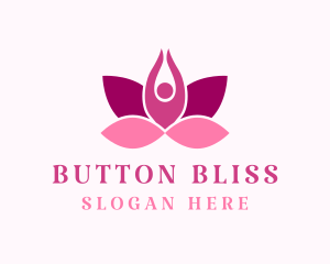 Wellness Lotus Spa logo design