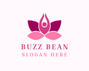 Wellness Lotus Spa logo design