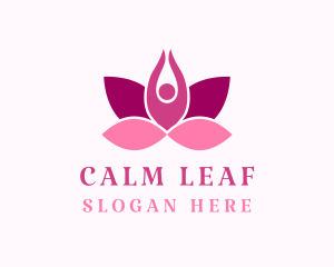 Wellness Lotus Spa logo design