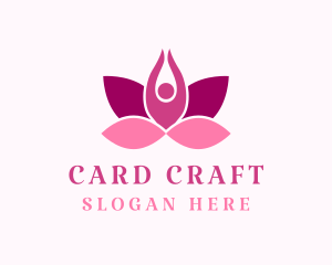 Wellness Lotus Spa logo design