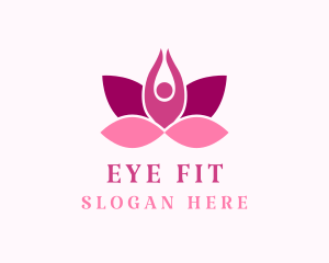 Wellness Lotus Spa logo design