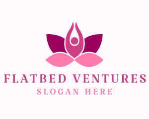 Wellness Lotus Spa logo design