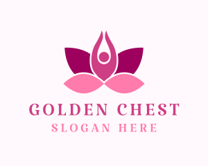 Wellness Lotus Spa logo design