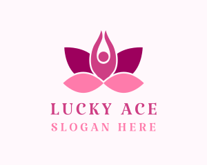 Calm Lotus Spa logo design