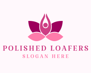 Wellness Lotus Spa logo design