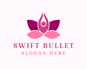 Wellness Lotus Spa logo design