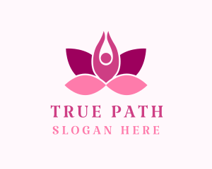 Wellness Lotus Spa logo design