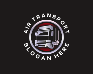 Truck Freight Delivery logo design