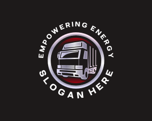 Truck Freight Delivery logo design