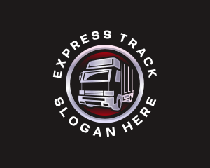 Truck Freight Delivery logo design