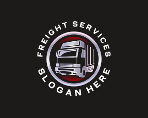 Truck Freight Delivery logo