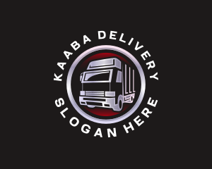 Truck Freight Delivery logo design