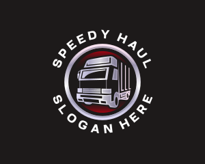 Truck Freight Delivery logo