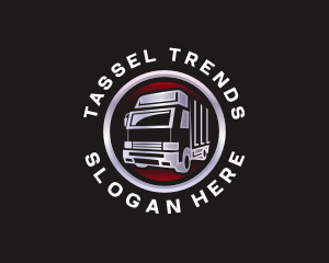 Truck Freight Delivery logo design