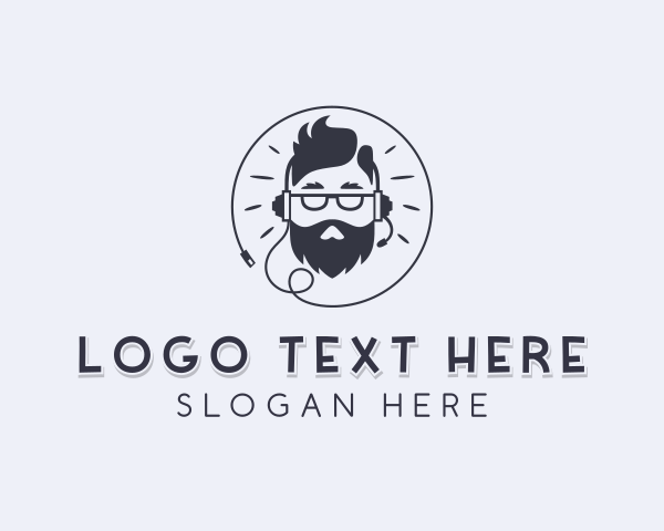 Beard logo example 3