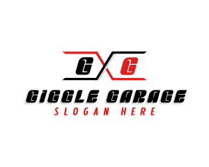 Motorsport Racing Garage logo design