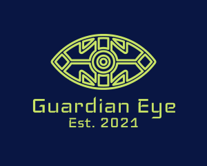 Minimalist Gaming Eye   logo design