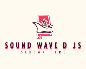 Alabama Navy Ship  logo design