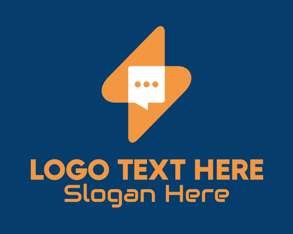 Message logo example 1
