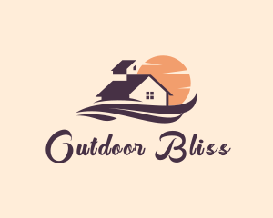 Sunset Home Resort logo design