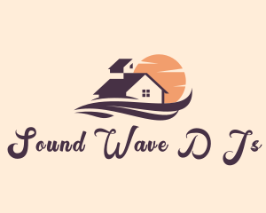 Sunset Home Resort logo design