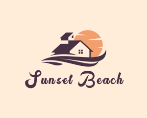 Sunset Home Resort logo design