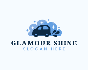 Car Wash Bubbles logo design