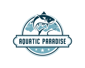 Fisherman Aquatic Sailing logo design