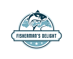 Fisherman Aquatic Sailing logo design