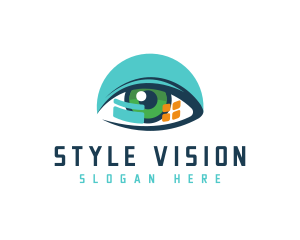 Vision Technology Software logo design