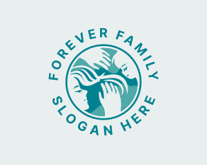 People Family Foundation logo design