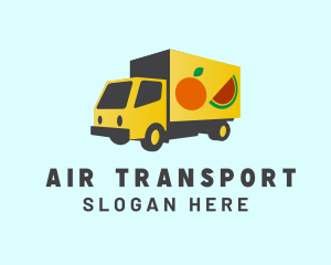 Fresh Fruit Truck logo design