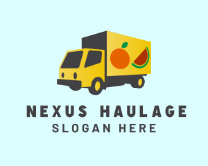 Fresh Fruit Truck logo design