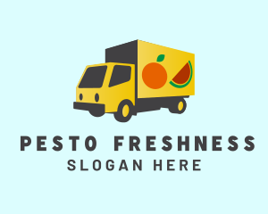 Fresh Fruit Truck logo design