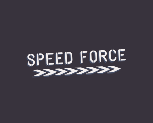 Express Arrow Stencil logo