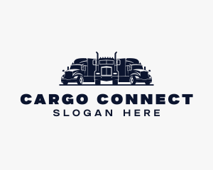 Cargo Truck Logistics logo design