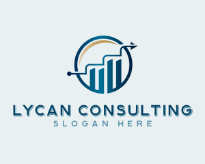 Finance Graph Accounting logo design