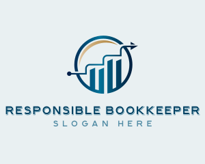 Finance Graph Accounting logo design