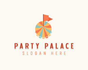 Circus Parade Party logo design