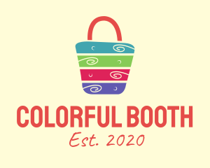 Colorful Tote Bag logo design