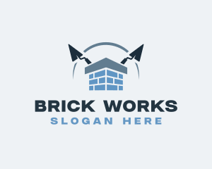 Chimney Masonry Bricks logo design