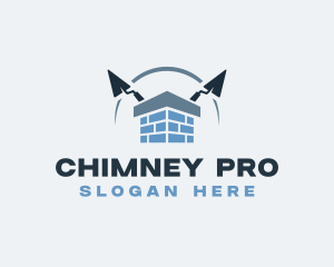 Chimney Masonry Bricks logo design